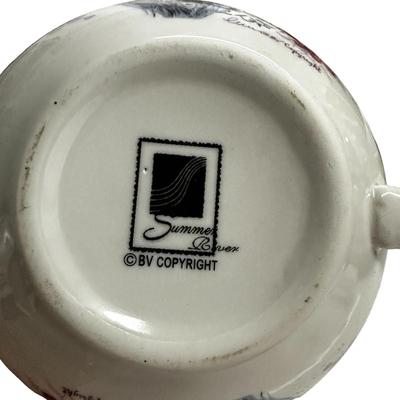 Lot of 2 Ceramic Tea Pitchers and a Small Bowl