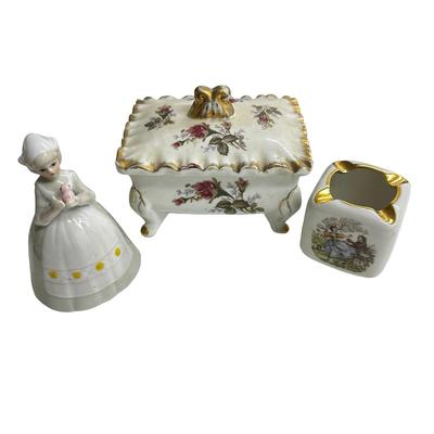 Lot of 3 Vintage Ceramic Pieces