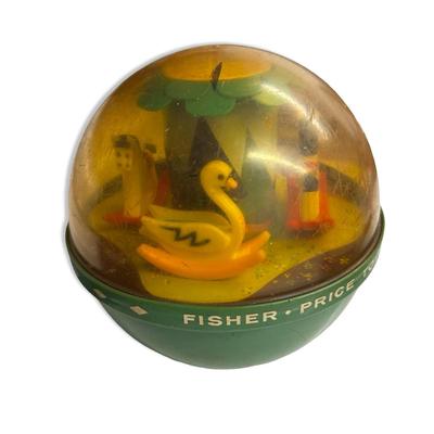 Vintage Fisher Price Roly Poly Chime Ball