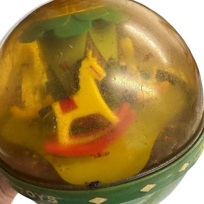 Vintage Fisher Price Roly Poly Chime Ball