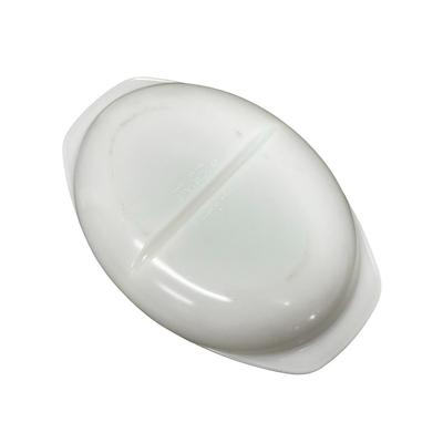 White Divided Pyrex Dish