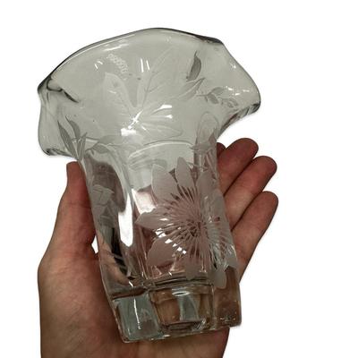 Lot of 5 Clear Glass Pieces