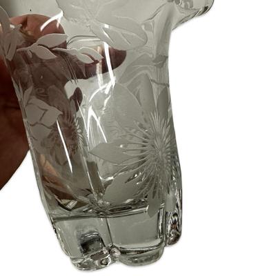 Lot of 5 Clear Glass Pieces