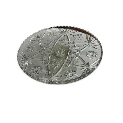 Clear Glass Cake Stand