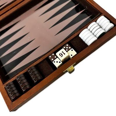 Travel Backgammon Game in a Case