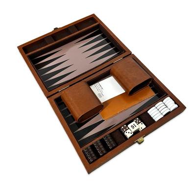 Travel Backgammon Game in a Case