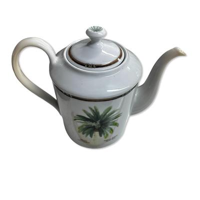 Lot of 3 Pitcher, Teapot and Whiskey Container