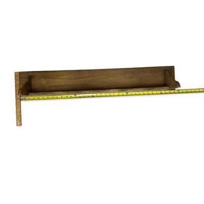 Lightweight Wooden Wall Shelf #1 36" long
