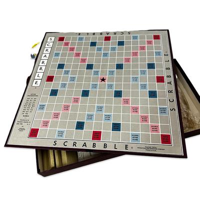 Vintage Scrabble Game in Box