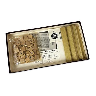 Vintage Scrabble Game in Box