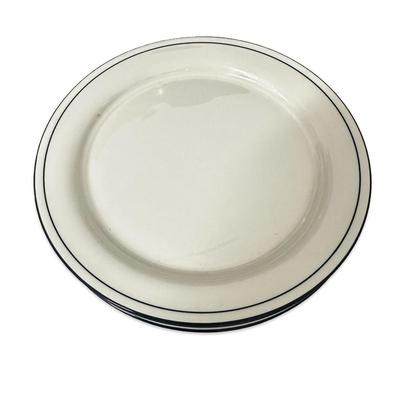 Lenox Chinastone Blue Pinstripes Dinner Plates Lot of 5 New