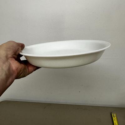 White Pyrex Pie Plates