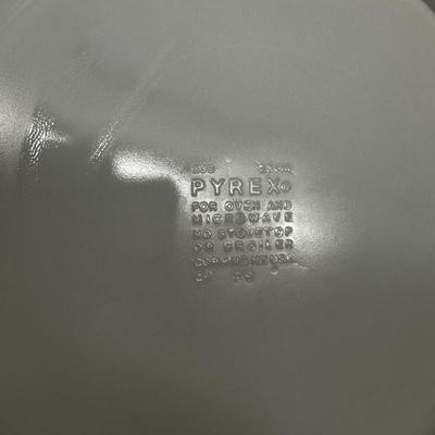White Pyrex Pie Plates