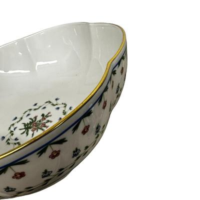 Limoges France Scalloped Bowl, Ceralene