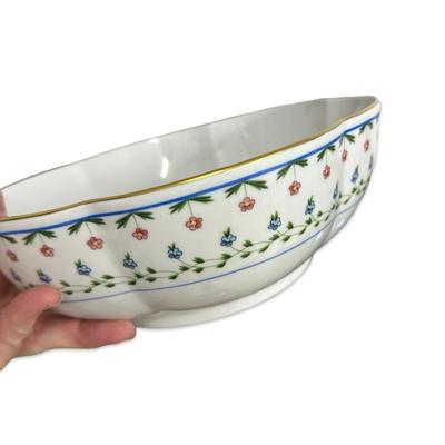 Limoges France Scalloped Bowl, Ceralene