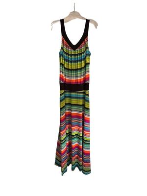 Womens Colorful Resort Wear Dress New Directions Size Large