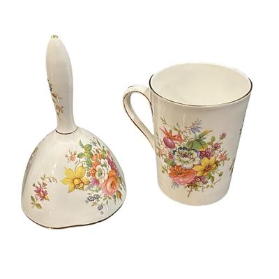Hammersley Fine Bone China Lot of 2 Pieces- Mug and Bell
