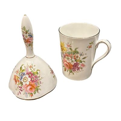 Hammersley Fine Bone China Lot of 2 Pieces- Mug and Bell