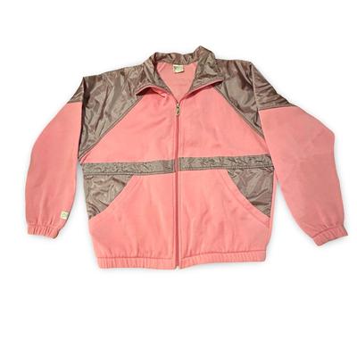Vintage Nike Colorblock Fleece Jacket, Pink and Purple, Large