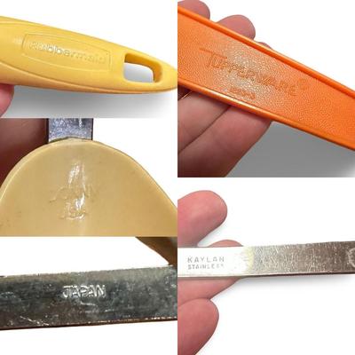 Vintage Kitchen Gadgets Mixed Brands- Tupperware, Bonny, Japan, Etc.