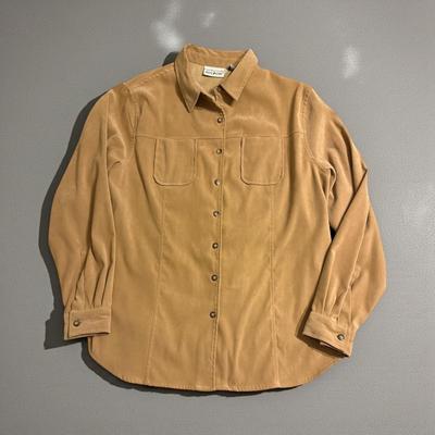 Lot of 4 Long Sleeve Soft Women's Button Down Shirts