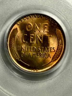 PCGS CERTIFIED 1909-VDB MS64 SUPERB RED LINCOLN CENT FIRST YEAR OF ISSUE AS PICTURED.