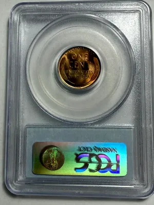 PCGS CERTIFIED 1909-VDB MS64 SUPERB RED LINCOLN CENT FIRST YEAR OF ISSUE AS PICTURED.