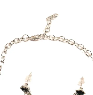 NEW ARRIVAL ***Beautiful Deep GREEN Stones "FLOWERS and LEAVES" JEWELRY SET with Choker NECKLACE (14" L + Green Stone...