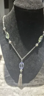 Sale Photo Thumbnail #299: 5 Fashionable Necklaces ~ All unique
5 Fashionable Necklaces ~ All unique
2 silver ones alone are 24" long