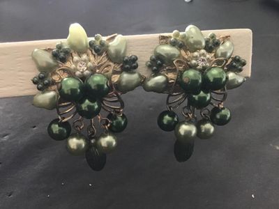 Beautiful Vintage Statement Earrings