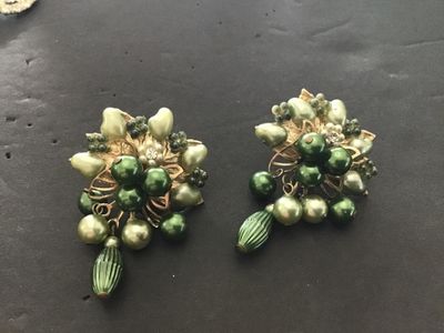 Beautiful Vintage Statement Earrings