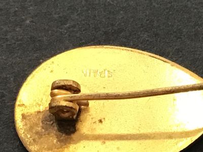 Signed Spain Demicine Brooch
