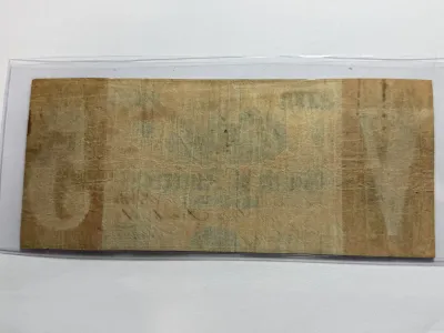 Sale Photo Thumbnail #458: SCARCE CONTEMPORARY COUNTERFEIT "BANK OF AMERICA" DATED JUNE 1, 1861 CIVIL WAR ERA OBSOLETE $5 CURRENCY ARE KNOWN AND HIGHLY COLLECTIBLE. $5 DOMESTIC SHIPPING.