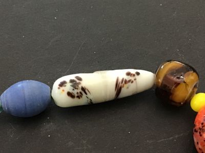 Art Glass Style Vintage Bracelet