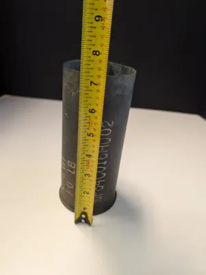 CIG 75MM Blank M337A2 10 LB Empty Shell & Blank Shells
