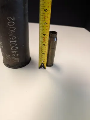 CIG 75MM Blank M337A2 10 LB Empty Shell & Blank Shells