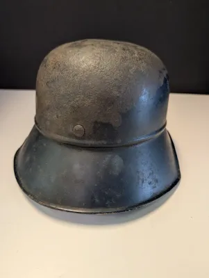 Original German WWII Luftschuts Air Defense Helmet