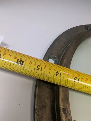 Vintage 15" Brass Porthole