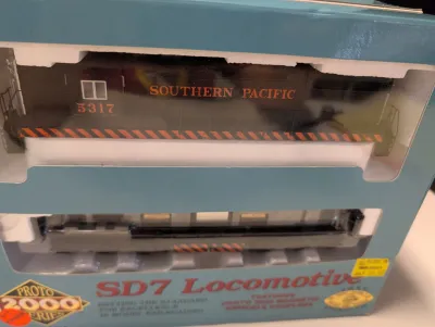 Proto 2000 Limited Edition HO Scale South Pacific & SD7 Locomotive