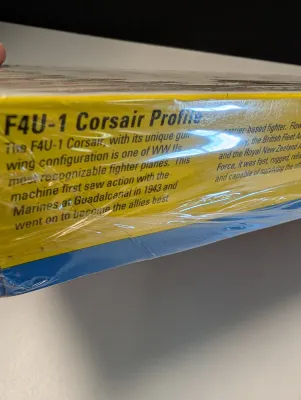 Testors F4U-1 Corsair 1:72 Scale Model Kit - Sealed Package