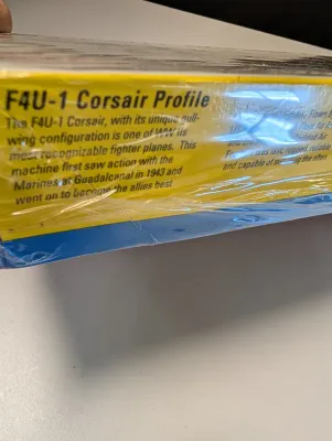 Testors F4U-1 Corsair 1:72 Scale Model Kit - Sealed Package