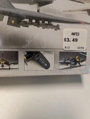 Testors F4U-1 Corsair 1:72 Scale Model Kit - Sealed Package