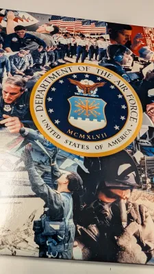C. Olivia Carlisle Collage USAF Photographs