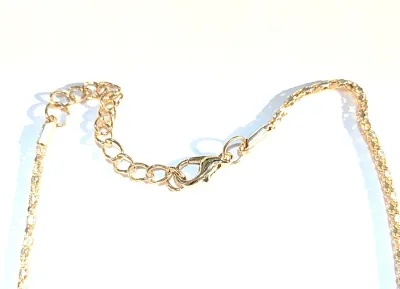 *** NEW ARRIVAL *** RED Bejeweled HEART STONE JEWELRY SET with NECKLACE (17" L + Clear Stones Surround + Gold Tone Chain/Lobster...