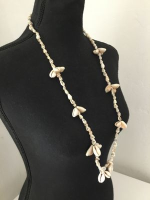 Vintage shell, necklace, beach, inspired Polynesian or Hawaiian