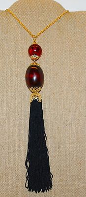"All right, Mr. DeMille, I'm Ready for My Close-Up". Style PENDANT with a Long Gold Tone Necklace Chain 30" L
