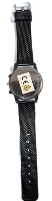 Sale Photo Thumbnail #190: "ROUTE 66" WATCH with BAND: (Black / Glossy Dimpled Rubber 9") DIAL: (1½"  Auto Design + ROUND) BATTERY: Button 20 mm  *EXTRA BATTERY INCL.*
ALL ITEMS SHIPPED FREE
