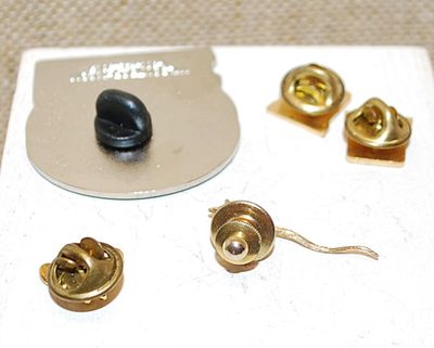 Collection of 5 TACKS - Long-Tailed Rat; Computer Screens; Red-Winged Bug & 2014 Fall Classic RYSC