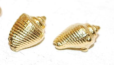 ***NEW SALE PRICE*** Set of 4 Charms (½") --Totem Pole Art & Shells (NO Holes -- for Crafting)
