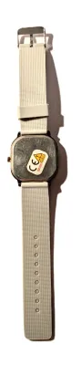 Sale Photo Thumbnail #399: "SQUARE GRAY" WATCH with BAND: (GRAY / Rubber 9") DIAL: (1¼" Luminescent Hands, Black Surround, SQUARE)  BATTERY: Button 20 mm  *EXTRA BATTERY INCL.*
ALL ITEMS SHIPPED FREE